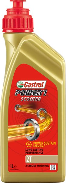 Ulei motor full sintetic Castrol Power 1 Scooter 2T 1L