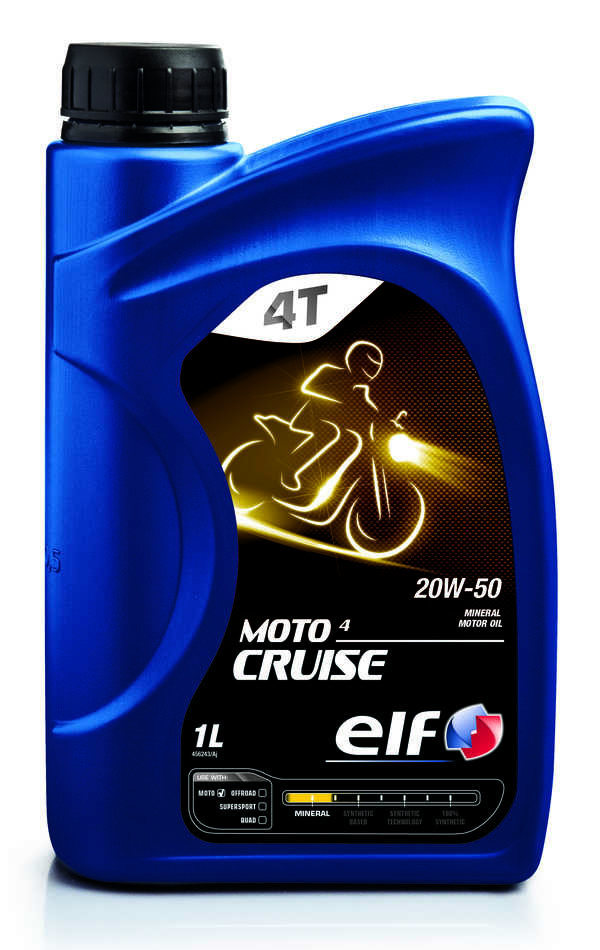 Ulei motor mineral Elf Moto 4 Cruise 20w50 1L