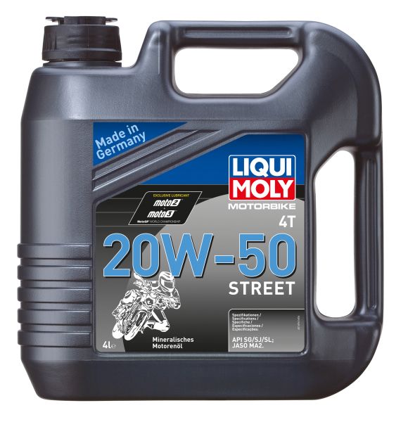 Ulei motor semi sintetic Liqui Moly Street 20w50 4L