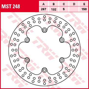 Disc frana Lucas MST248 - spate