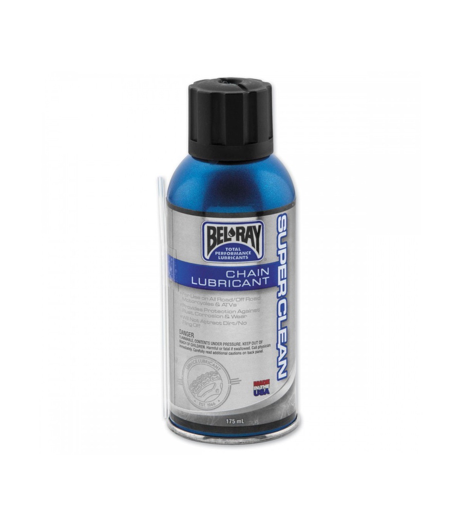 Spray lant lubrifiant Bel-Ray SuperClean Chain 175ml