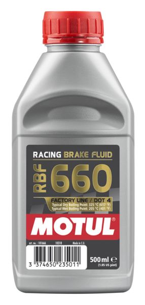 Motul Brake Fluid RBF 660 DOT4 0.5L