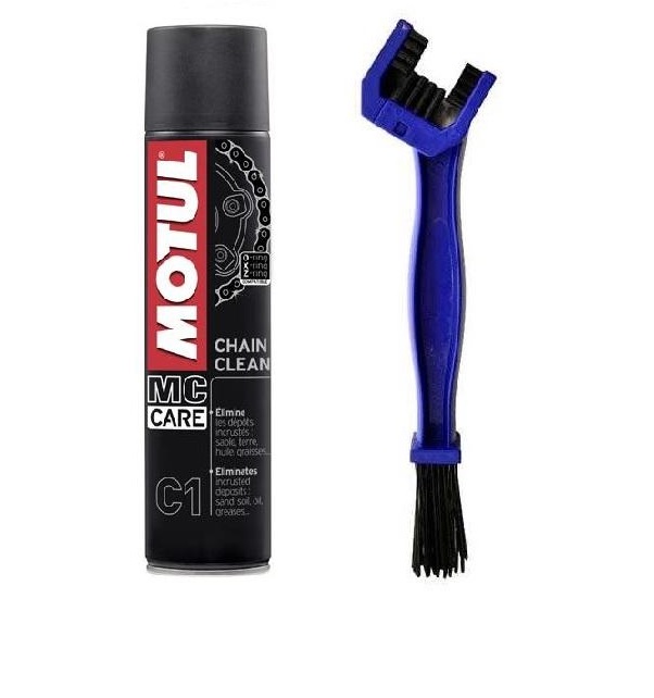 Motul Chain Clean C1 400ml + Perie Sifam