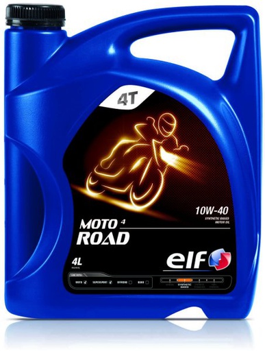 Ulei motor full sintetic Elf Moto 4 Road 10w40 1L