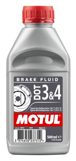 Motul Brake Fluid DOT3&amp;4 0.5L