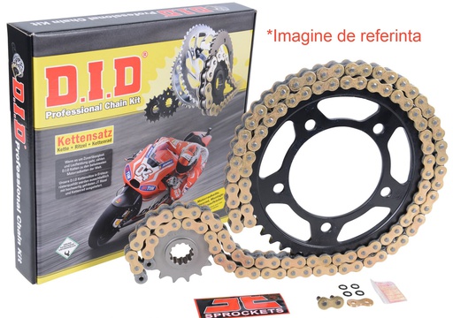 Kit lant DID 525VX3&amp;B112+JTF709-16+JTR702-46 (Aprilia Dorsoduro 750, 900)